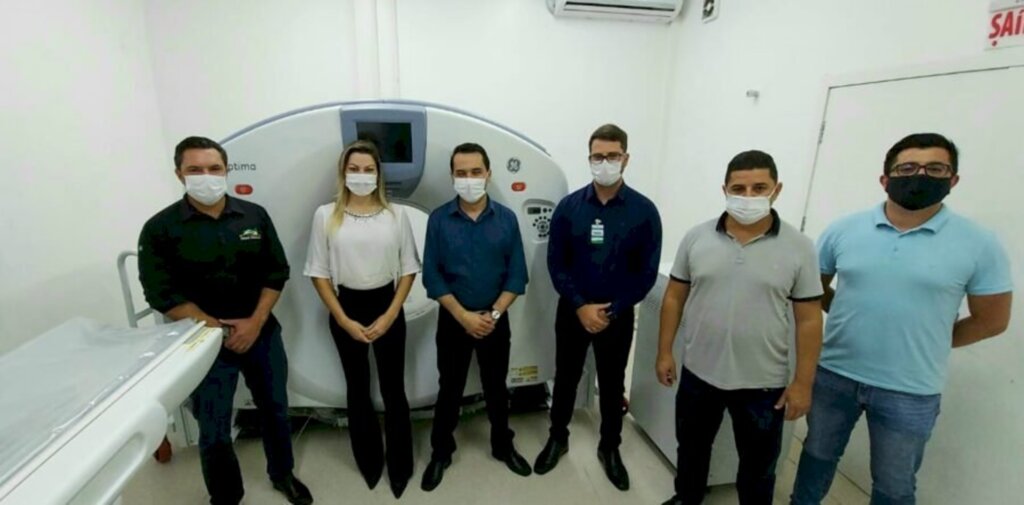 Tomógrafo do Hospital Santa Cruz de Canoinhas entra em funcionamento