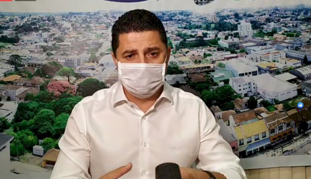 'Hoje é o pior momento da pandemia em Canoinhas', afirma prefeito Beto Passos