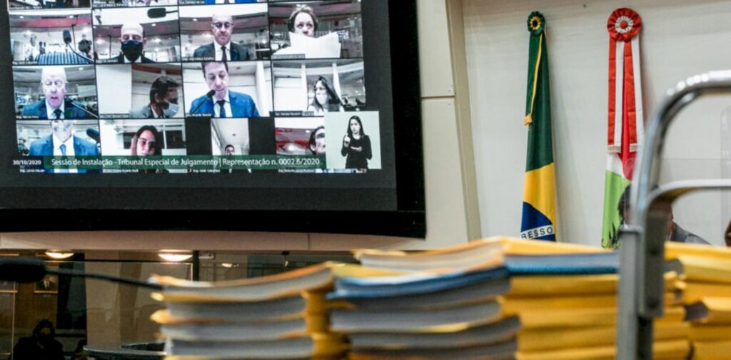  - Tribunal trata do segundo pedido de impeachment contra Moisés, referente aos respiradores e ao hospital de campanha/Bruno Collaço/Agência AL