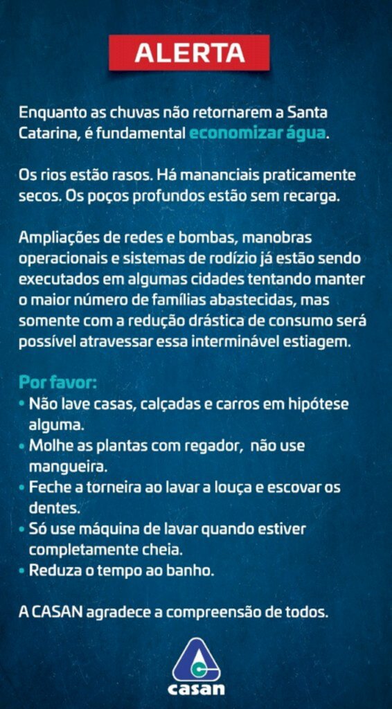 Tempo vira e esperada chuva vem nesta segunda para Canoinhas