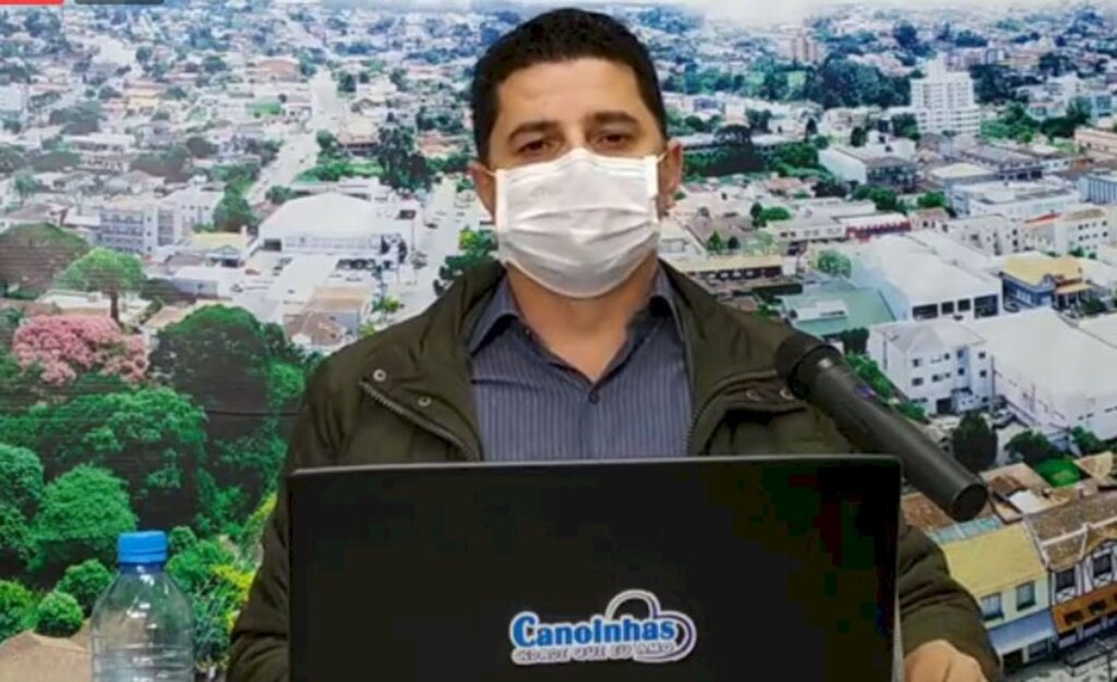 Prefeito de Canoinhas, Beto Passos, está em isolamento social