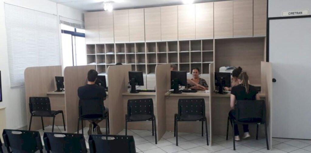  - Sala do Ciretran de Canoinhas/Arquivo