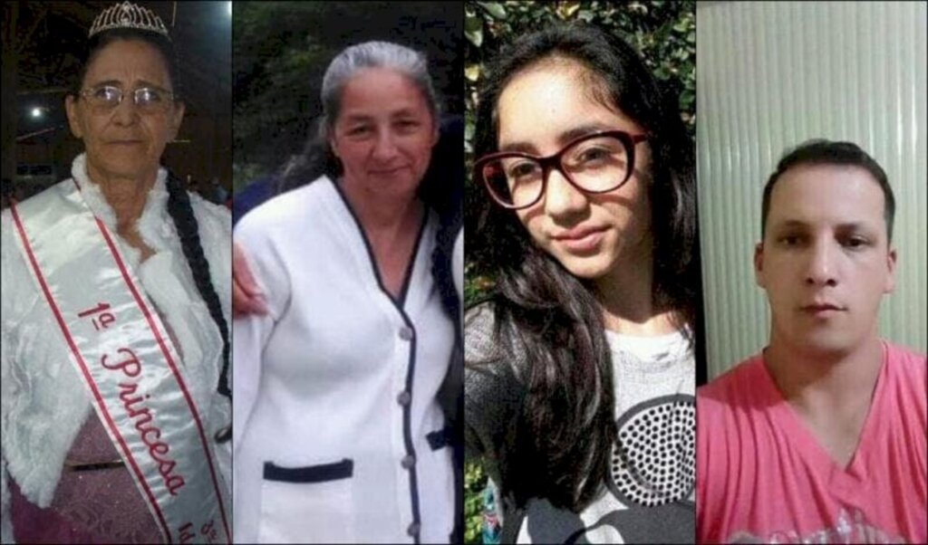 Quatro familiares, de Monte Castelo, morrem em acidente na BR 470