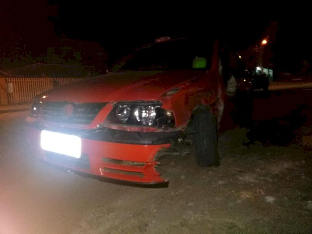 Acidente entre dois veículos deixa duas pessoas feridas em Itaiópolis