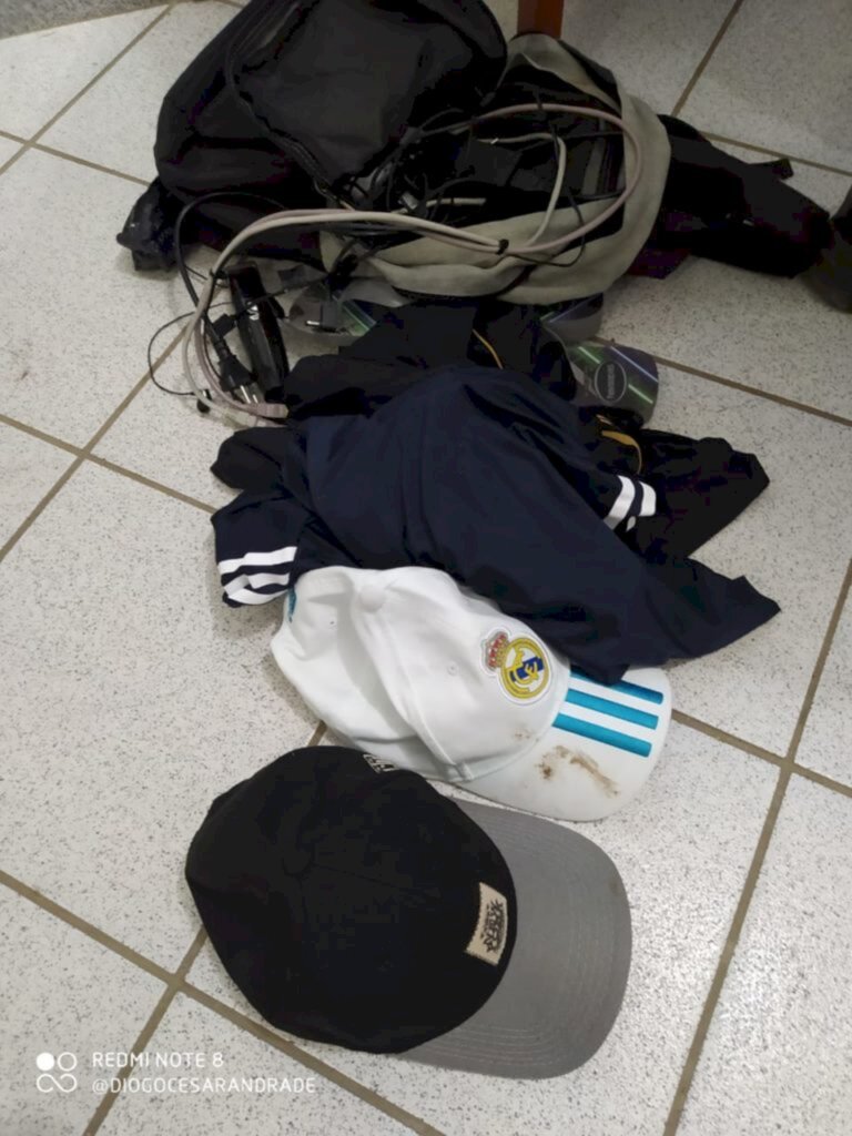 Polícia detém homem após furto na rua Felipe Schmidt, em Canoinhas