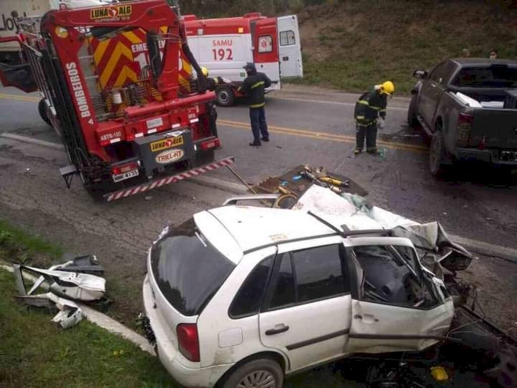 Canoinhense morre em acidente na BR 280 entre Mafra e Rio Negrinho