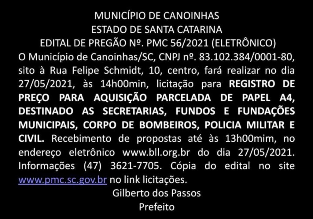Publicidade Legal 13/05/2021 16:07