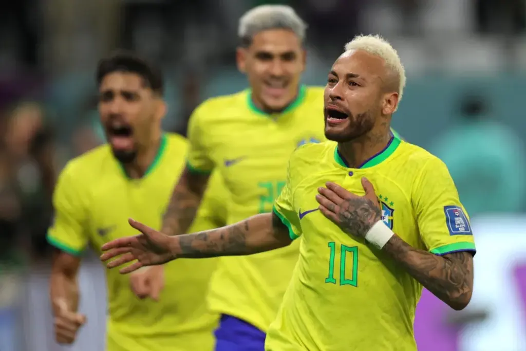 Neymar iguala Pelé como maior artilheiro da seleção brasileira nas contas da Fifa