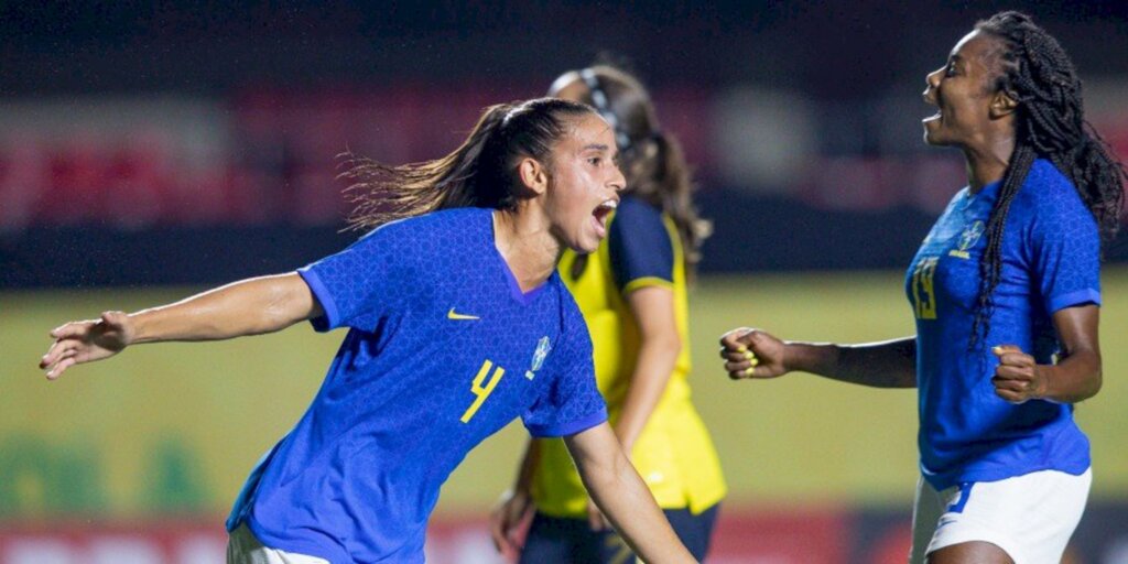 Seleção Feminina goleia Equador por 8 a 0