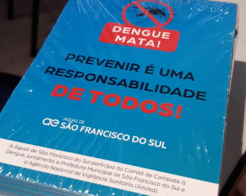 Leituristas da Águas de São Francisco do Sul entram na luta contra dengue