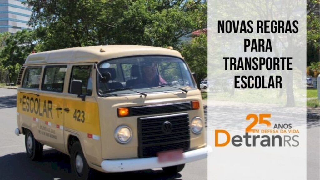 DetranRS altera regras para inspeção técnica semestral do transporte escolar