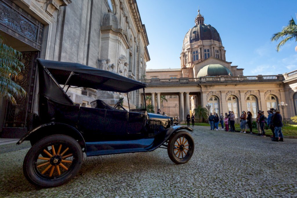 Felipe Dalla Valle/Palácio Piratini - Ford Modelo T, carro usado por governadores no início do século passado