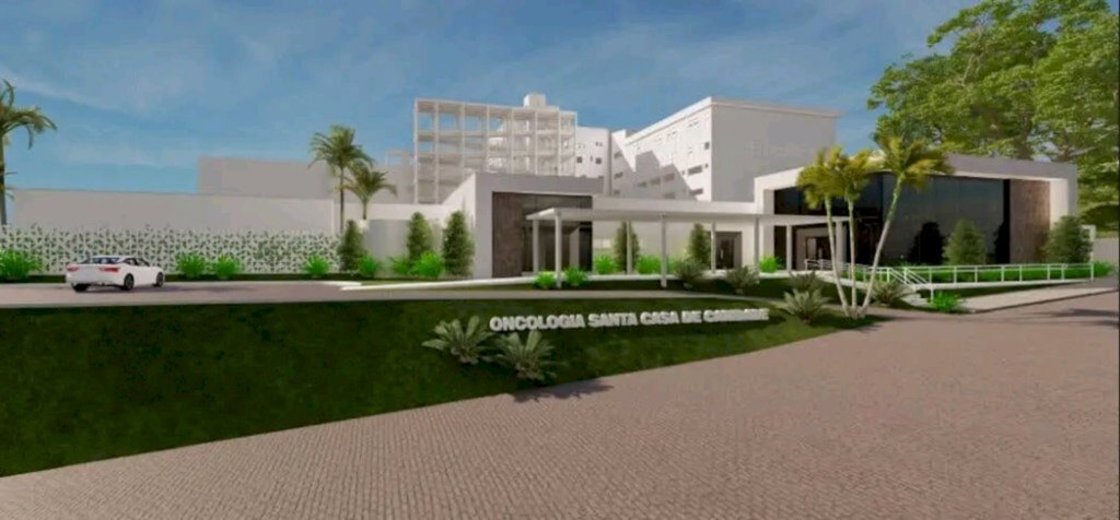 Divulgação/Santa Casa de Caridade de Bagé - Além da reforma, projeto prevê a ampliação da estrutura