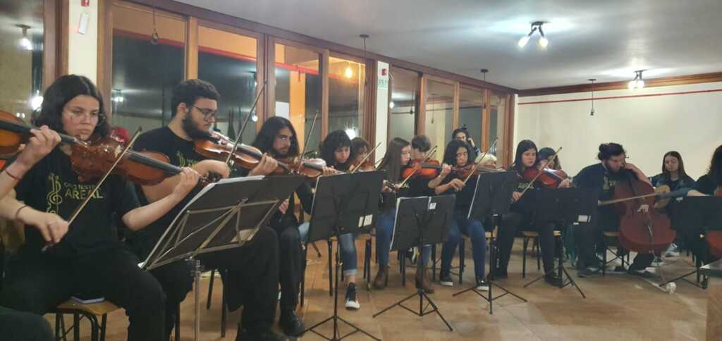 Foto: divulgação - DP - Orquestra do Areal foi atração em um dos saraus do Instituto neste ano