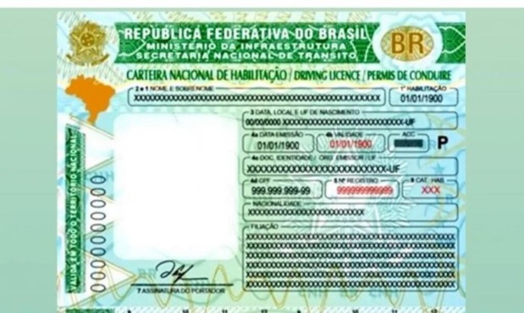 Novo modelo da CNH terá dispositivos de segurança e permitirá inclusão de nome social e filiação afetiva