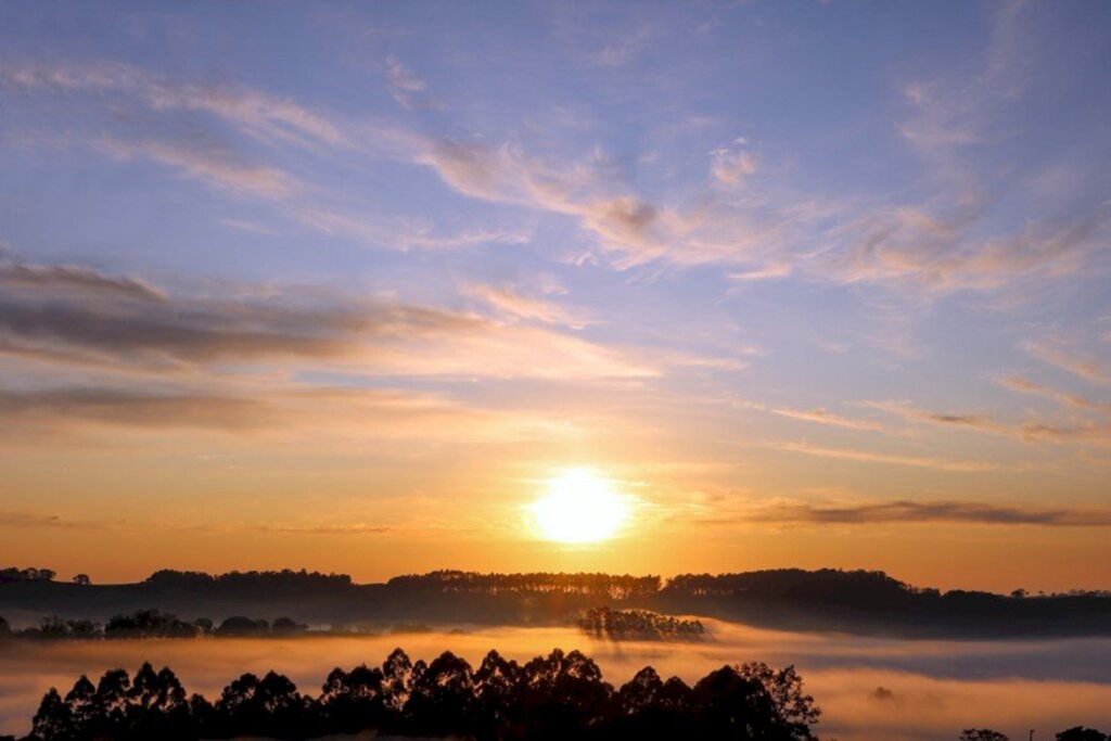 Semana inicia com predomínio de sol em SC