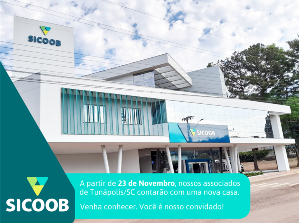 Sicoob Creditapiranga SC/RS inaugura novo espaço no município de Tunápolis