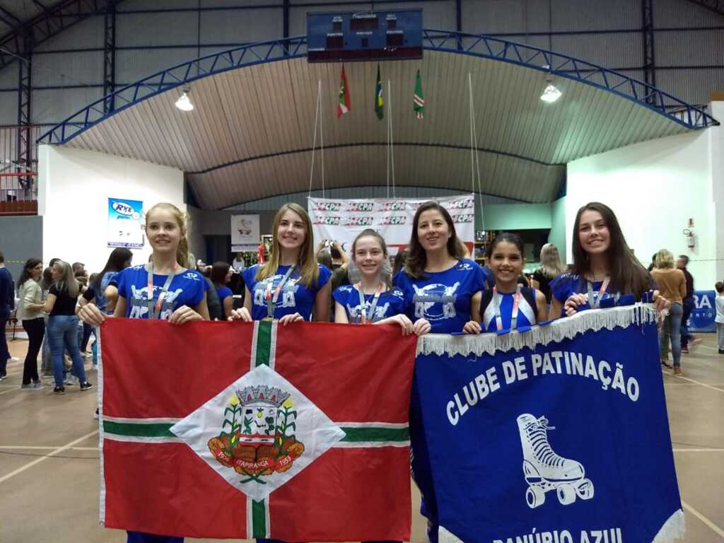 Danúbio Azul conquista diversas medalhas no Campeonato Catarinense de Patinação