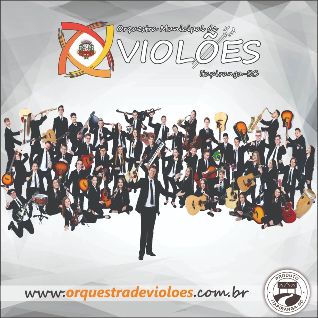 Orquestra de Violões de Itapiranga lança seu 2º CD