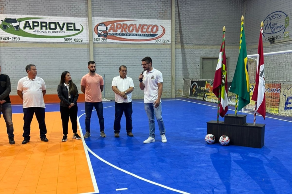 Inicia 17º Campeonato Municipal de Futsal em Sangão
