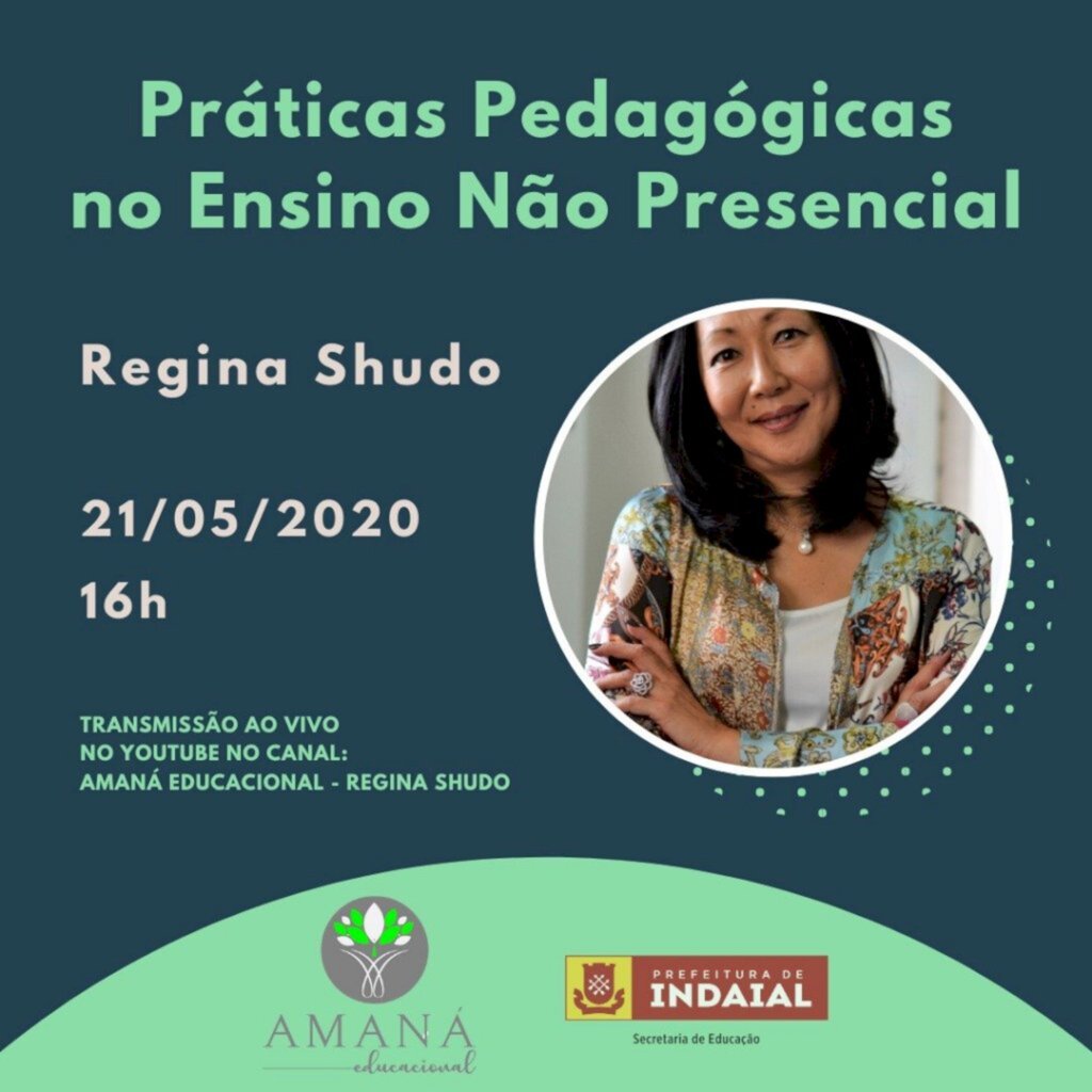 Secretaria de Educação de Indaial promove formação online para os professores da rede municipal