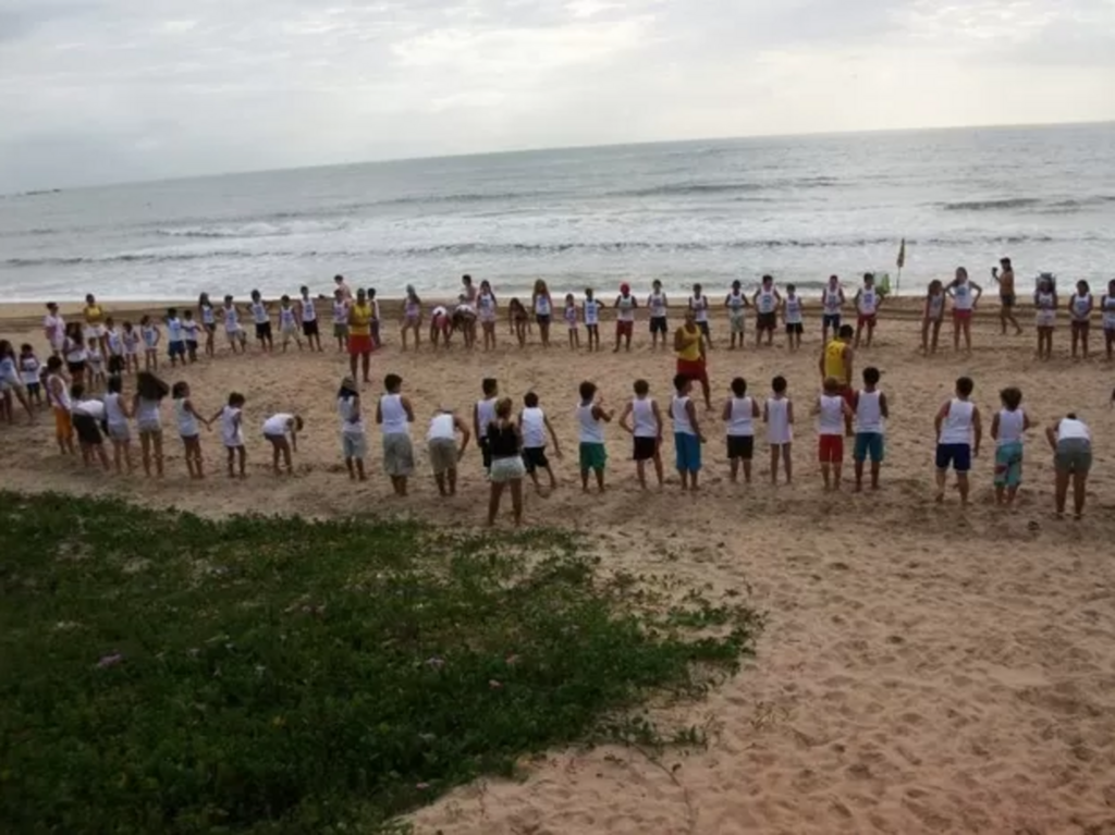 Corpo de Bombeiros Militar/Divulgação - Projeto ocorre nas praias de SC há quase 20 anos