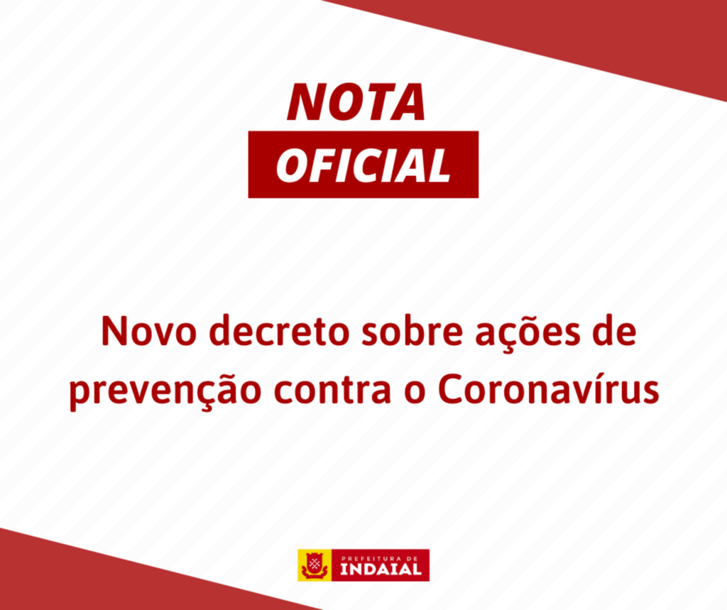 Moser assina novo decreto com ações preventivas do coronavírus em Indaial