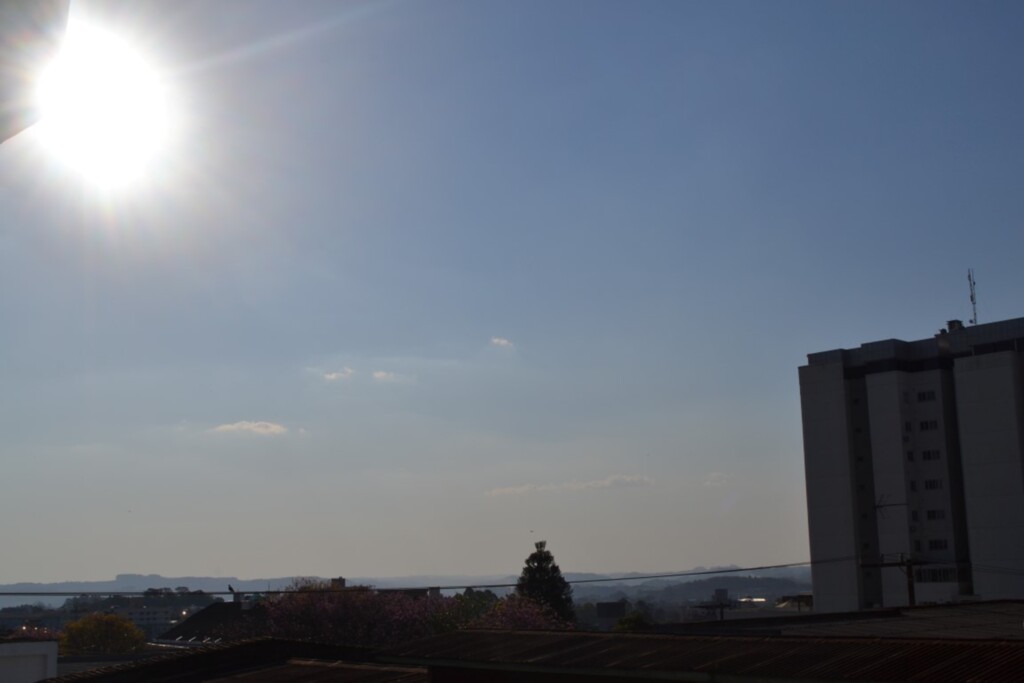 Último fim de semana de agosto tem previsão de tempo seco e até 30ºC