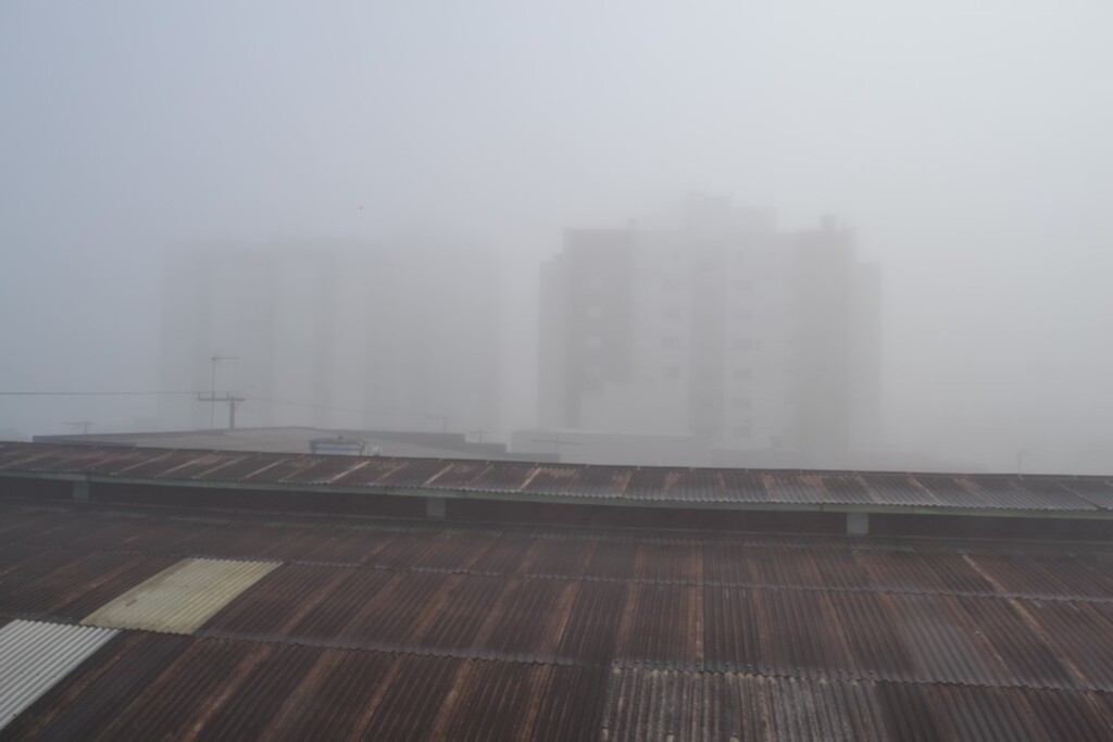 Semana começa com frio intenso e tempo seco em Santa Catarina