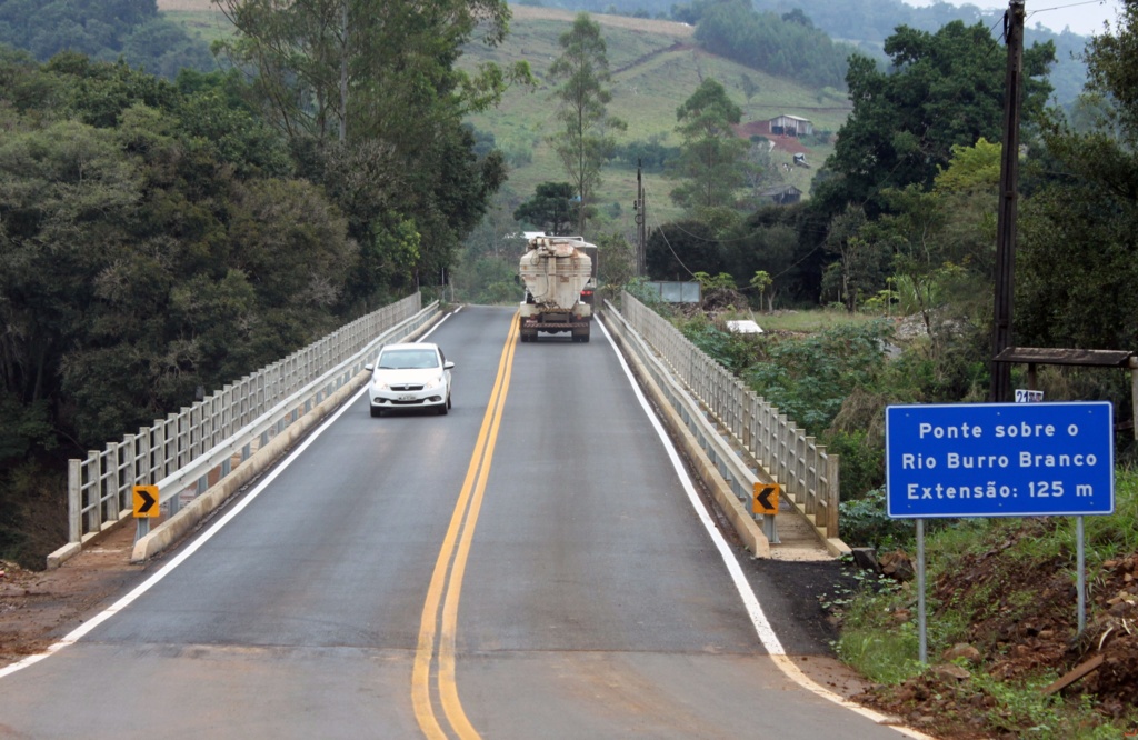 Paulo Munauar / ADR Chapecó - Ponte será inaugurada nesta quarta-feira (17)