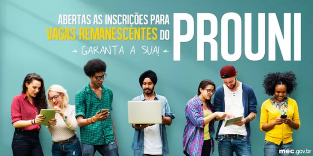 Prouni abre inscrição para bolsas remanescentes