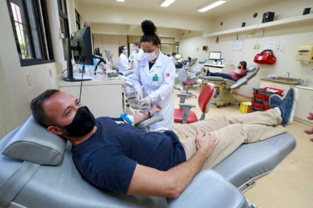 Hemosc orienta sobre doação de sangue após imunização contra a Covid-19