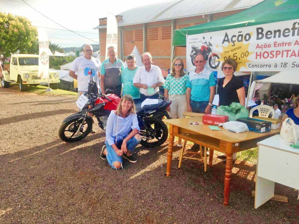Agradecimento Hospital Santa Casa Rural e APAE de São João do Oeste