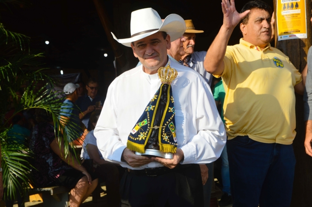 André Giovanella - Padre João Bachmann também participou do evento