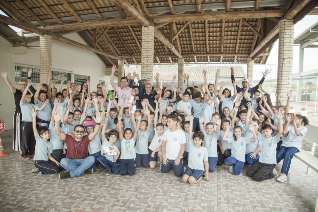 Demuttin promoveu formatura da segunda turma de agentes mirins de trânsito