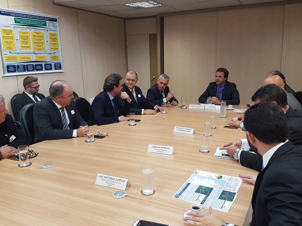 Divulgação - Grupo cobrou urgência na liberação de recursos para a obra e ouviu que a rodovia é prioridade para o Ministério