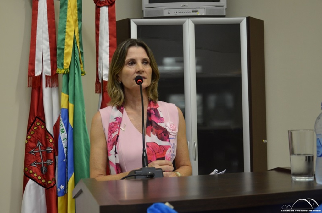 CMVI - Presidente da Rede Feminina de Indaial, Jussaná Nagel