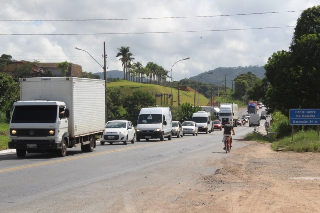 Juliana Freda Sanches/Arquivo - Situação é crítica entre Blumenau e Indaial, onde as obras nem começaram devido à falta de desapropriações