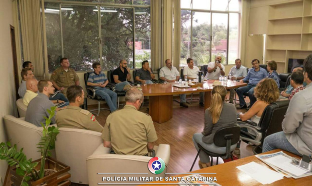 PMSC - Projeto vem sendo discutido há meses - reunião ocorrida em março deste ano