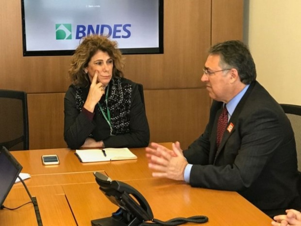 Claudio Thomas / Secom - Reunião no BNDES no  Rio de Janeiro