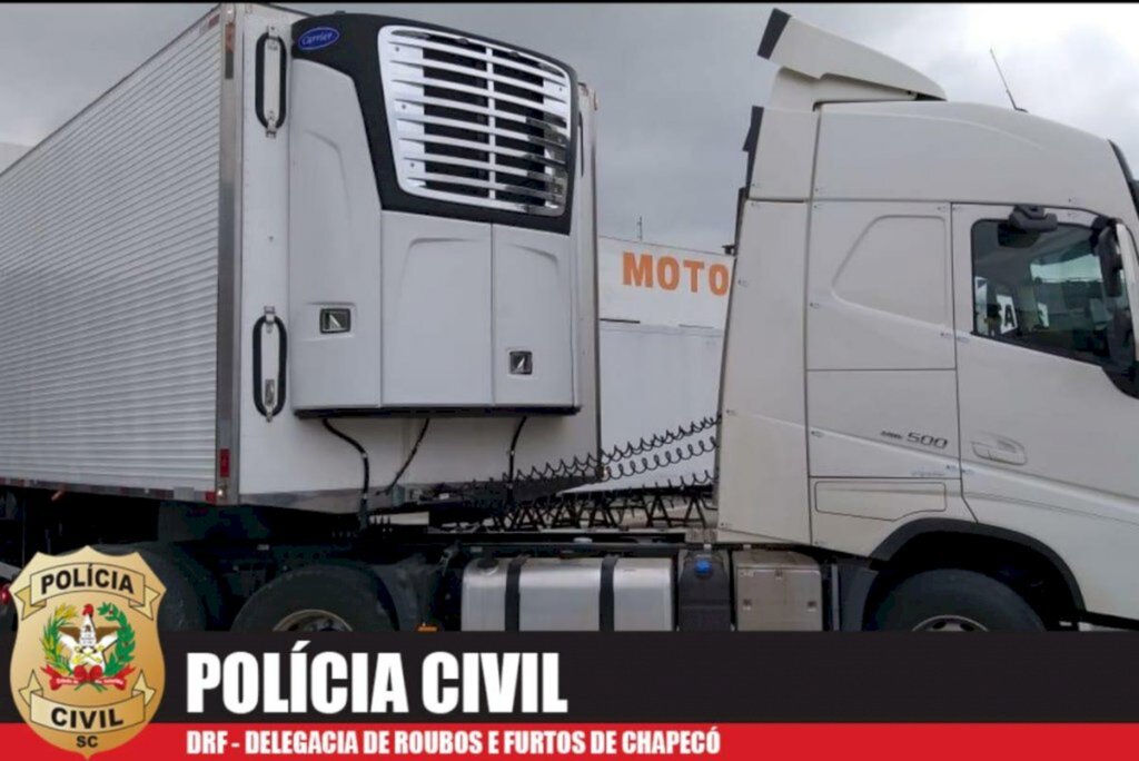Polícia Civil de Chapecó recupera 6 refrigeradores roubados e prende 2 suspeitos