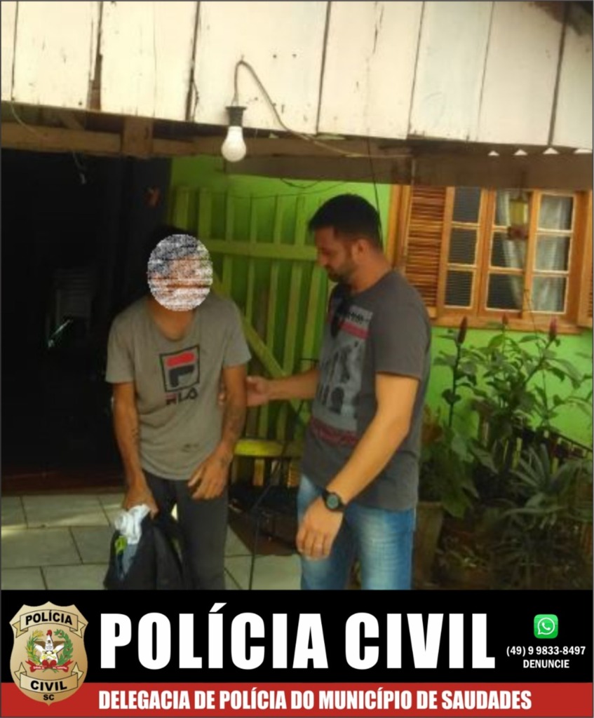 Polícia Civil concede medida protetiva de urgência em Saudades