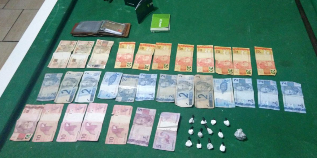 Policia Militar prende comerciante de Pinhalzinho por Tráfico de Drogas