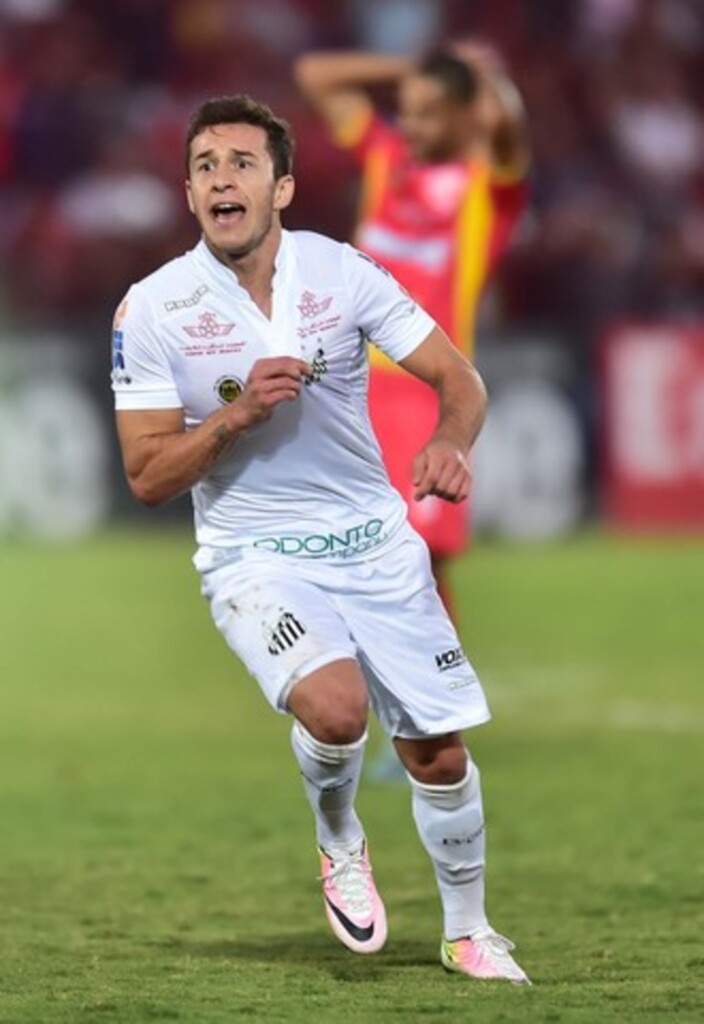 Marcos Ribolli - Ronaldo Mendes comemora gol contra o Audax, na final do Paulistão deste ano