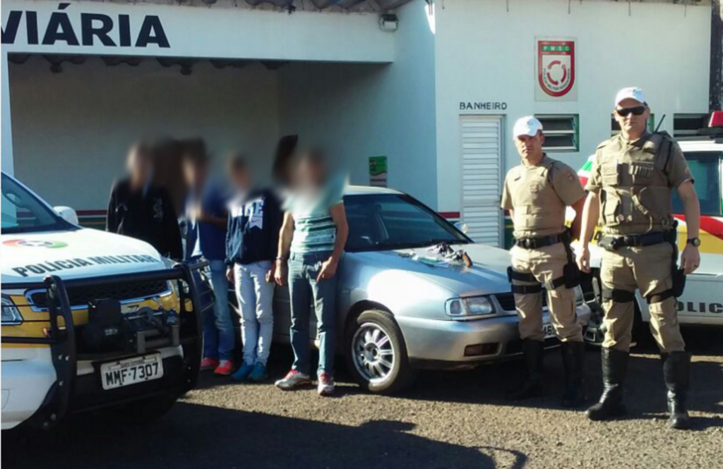 Pinhalenses são presos, em Concórdia