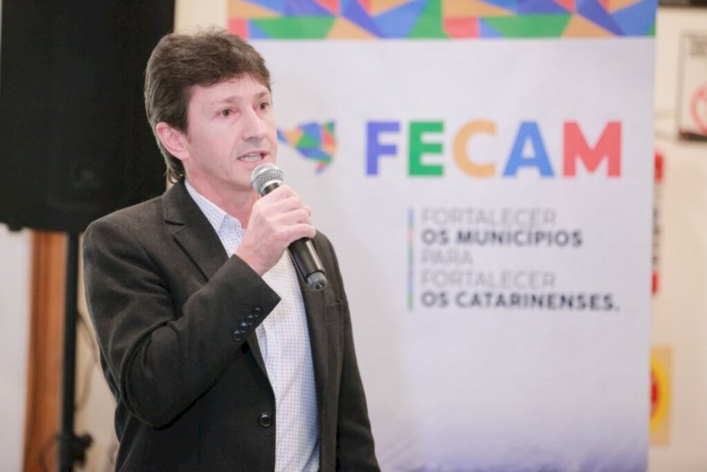 Vicente Schmitt/Agência AL - Presidente da Comissão Organizadora do Comac, prefeito de Agrolândia, José Constante