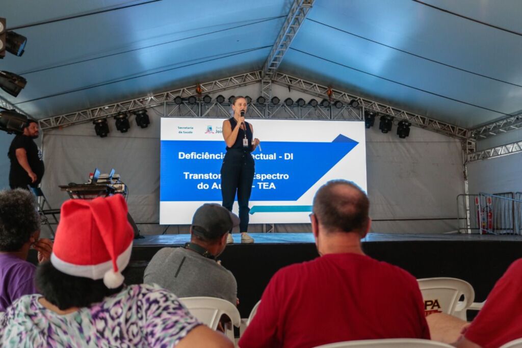 Atrações do Natal de Joinville contam com audiodescrição