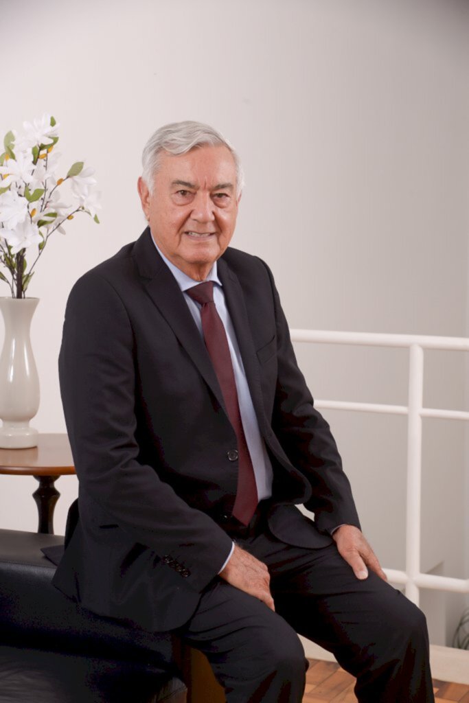 Divulgação MB - osé Zeferino Pedrozo, presidente da Federação da Agricultura e Pecuária do Estado de SC (Faesc) e do Serviço Nacional de Aprendizagem Rural (Senar/SC).