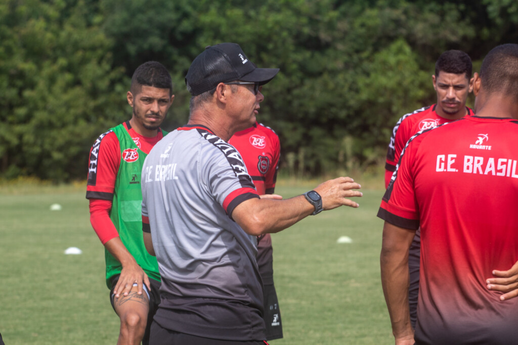 Foto: Augusto Cabral - GEB - Profissional comentou, entre outras questões, as orientações dadas ao plantel durante as curtas folgas de Natal e Ano Novo
