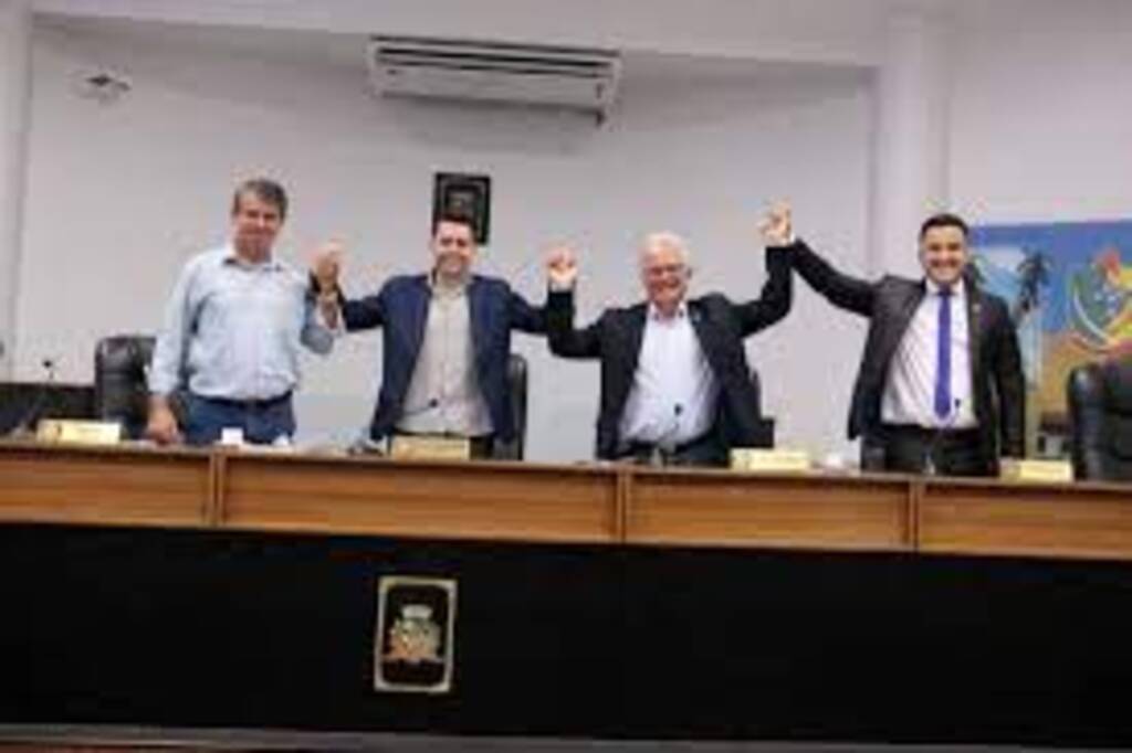 Mauro Schlieck/CVJ - Membros da Mesa Diretora eleita para o biênio 2023/2024 /